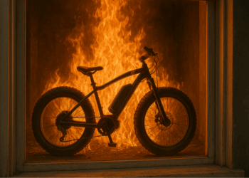 brand door opladen fatbike