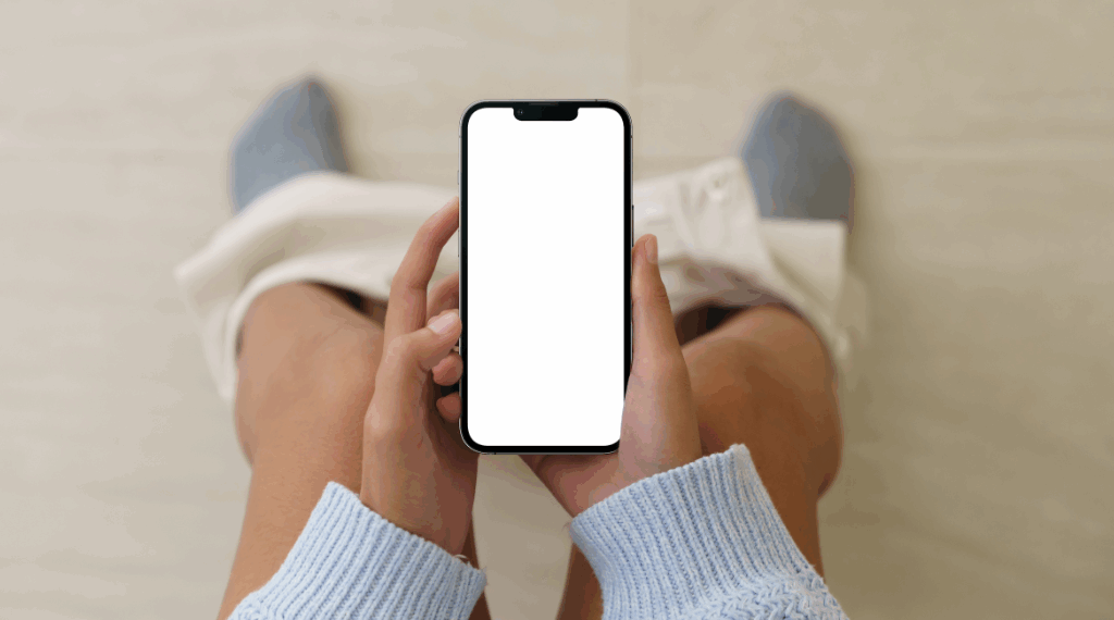 smartphone toiletgebruik