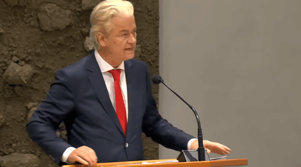 Geert Wilders tv-optreden