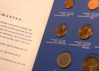 euromunten mapje waard